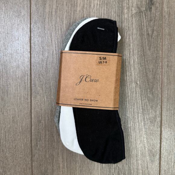 J Crew Cotton Blend Pique Dress Socks Two Pairs US Men's One Size New - Picture 2 of 5